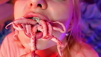 Arya Grander'S Strange Alimentary Fetish With Octopus